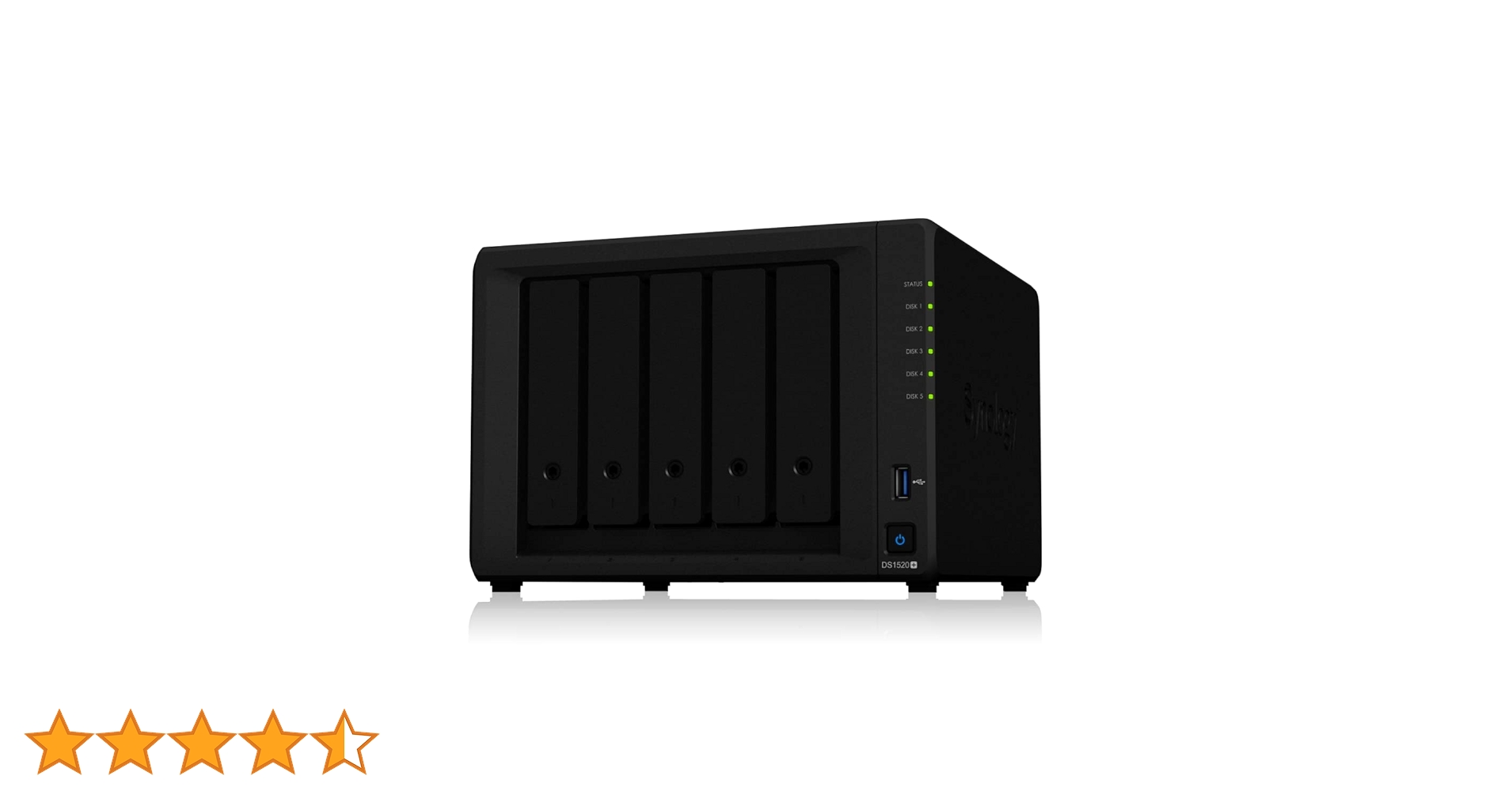 最終値下げ　美品　Synology DS1520+ NAS 5ベイ Synology DS1520+ NAS 5ベイ Synology Diskstation DS1520+ (5